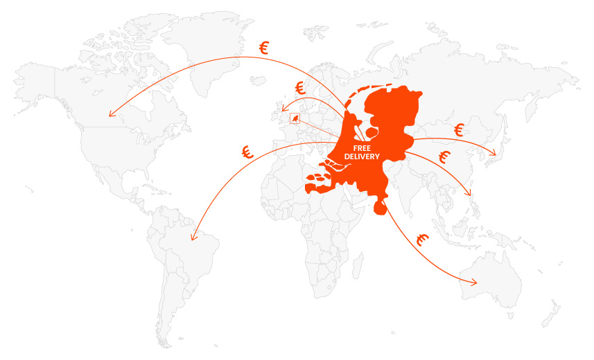 About Free Delivery in The Netherlands