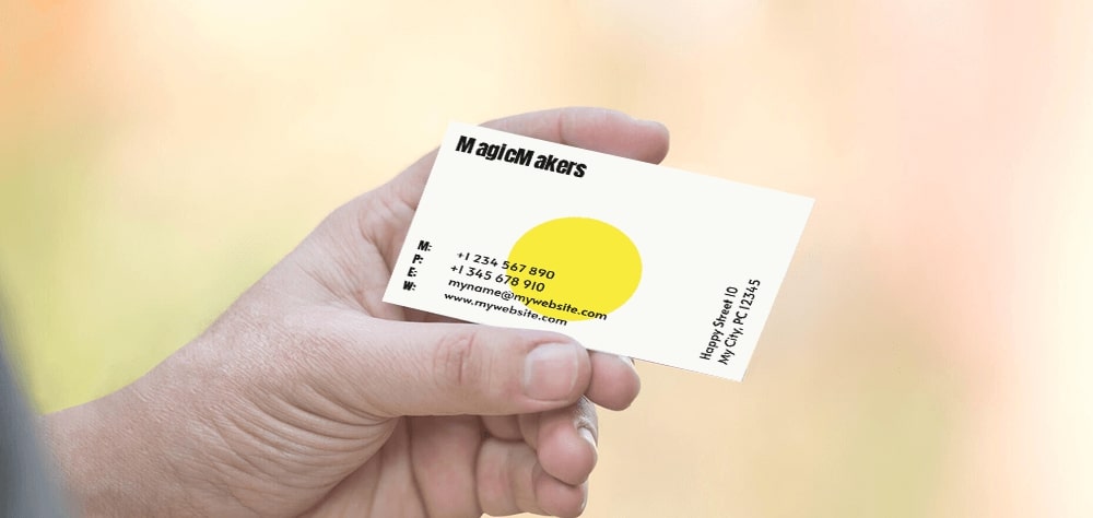 poll verdediging spoor How do I design the best business cards? | HappyPrinting.nl