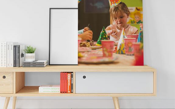 Creëer een thuis galerie met foto's op canvas!