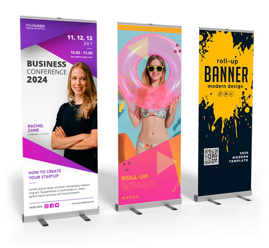 Roll-ups Banners, Fast & Free Delivery